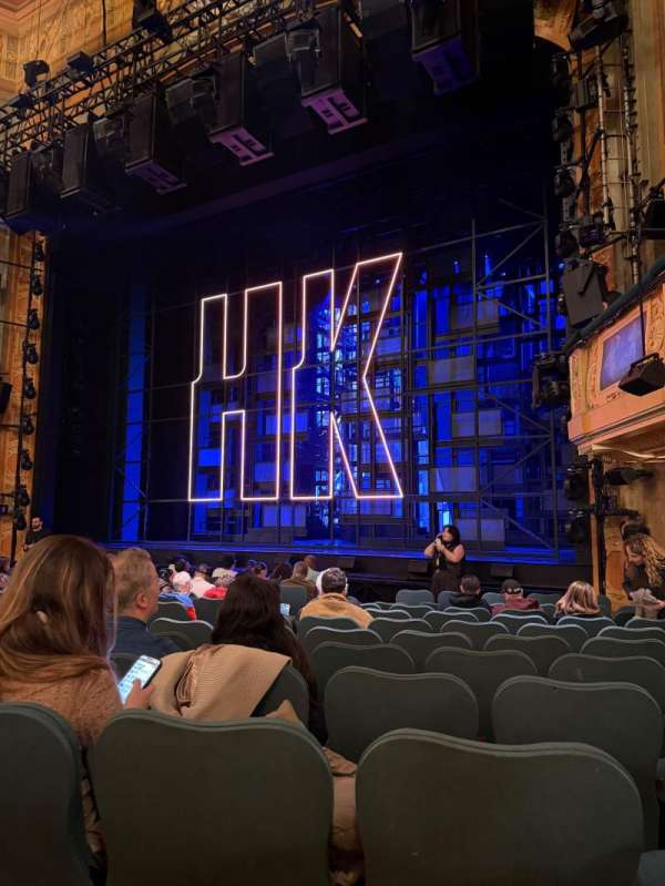 Shubert Theatre, section: Orchestra R, row: L, seat: 14