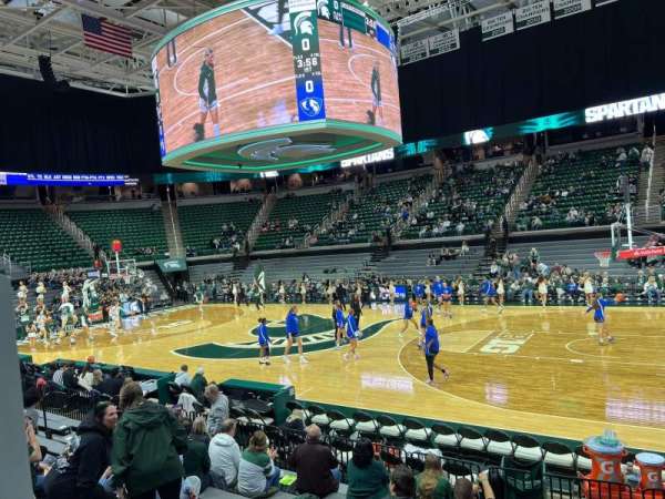 Breslin Center, section: 108, row: 13, seat: 102