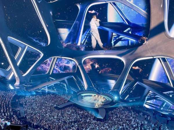 The Sphere, Vegas, section: 308, row: 2, seat: 22