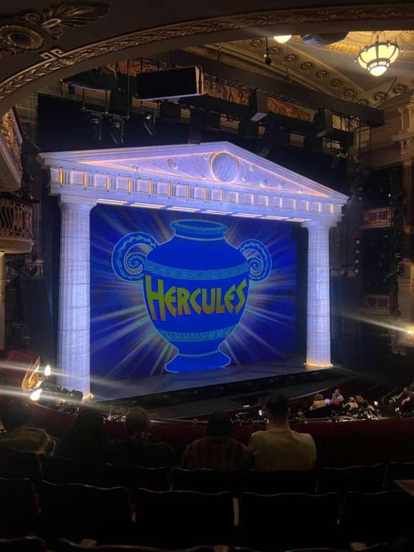 Theatre Royal Drury Lane, section: Royal Circle, row: E, seat: 43
