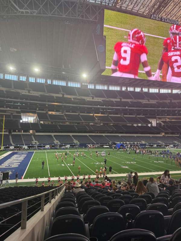 AT&T Stadium, section: C139, row: 22, seat: 9