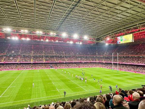 Principality Stadium, section: M31, row: 14, seat: 3