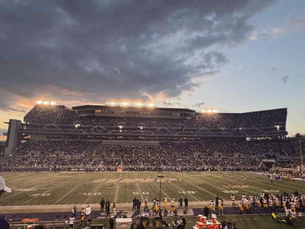 Bridgeforth Stadium, section: 5, row: Q, seat: 7