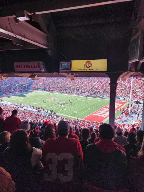 Ohio Stadium, section: 10b, row: 14, seat: 33