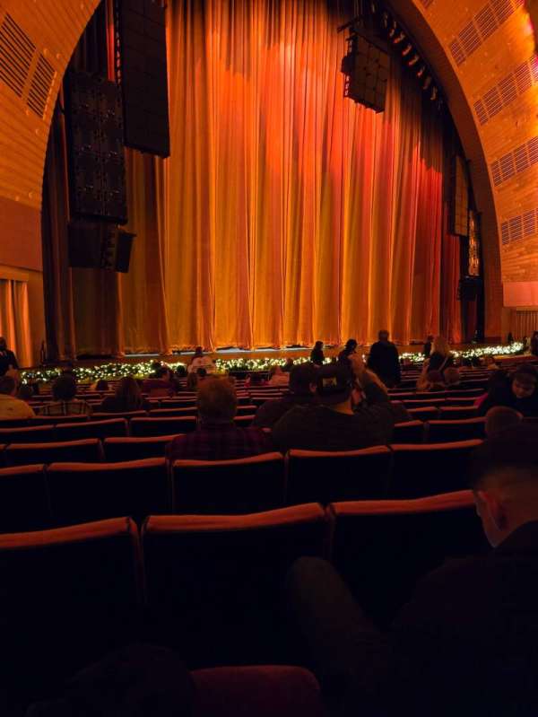 Radio City Music Hall, section: Orchestra 6, row: RR, seat: 614