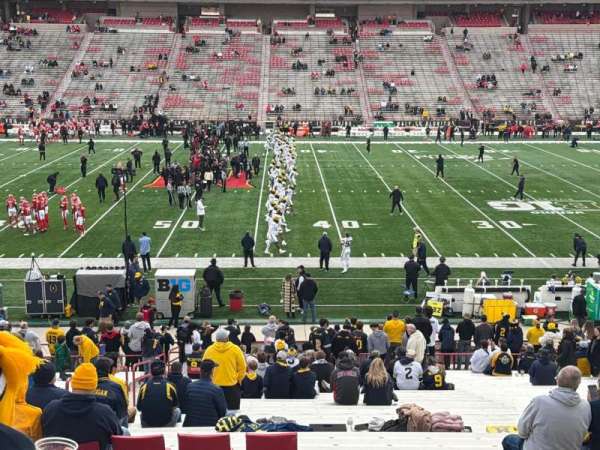 SECU Stadium, section: 6, row: KK, seat: 5