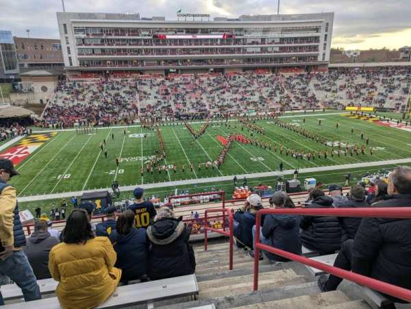 SECU Stadium, section: 204, row: G, seat: 23
