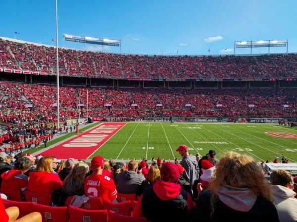 Ohio Stadium, section: 15A, row: 13, seat: 23
