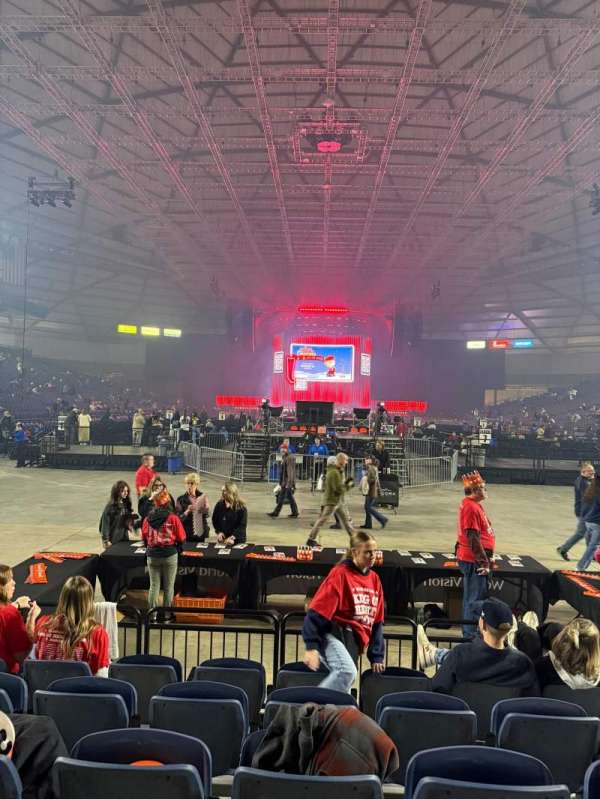 tacoma dome, section: 111, row: E, seat: 8