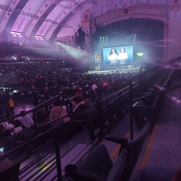Boardwalk Hall, section: 118, row: B, seat: 9