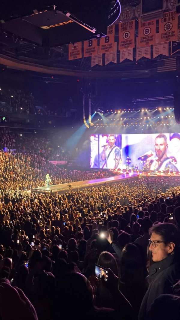 TD Garden, section: 3, row: 16, seat: 5