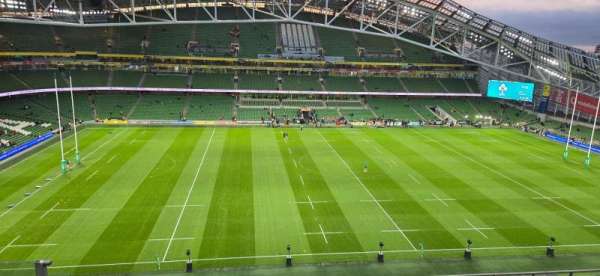 Aviva Stadium, section: 506, row: J, seat: 8