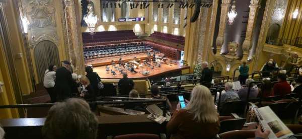 Bradley Symphony Center, section: Balcony left, row: F, seat: 15