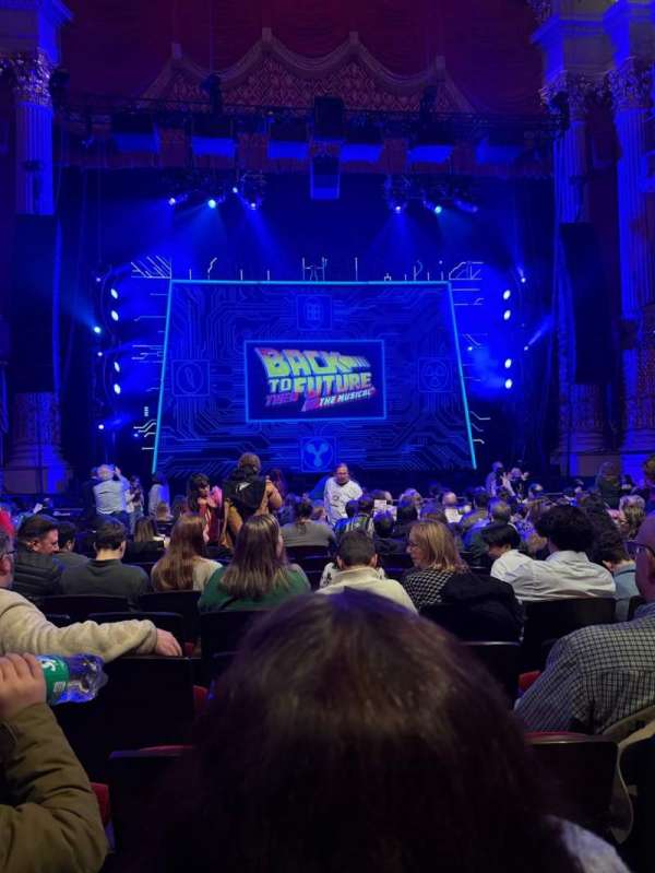 Academy of Music, section: Parquet Center, row: L, seat: 112