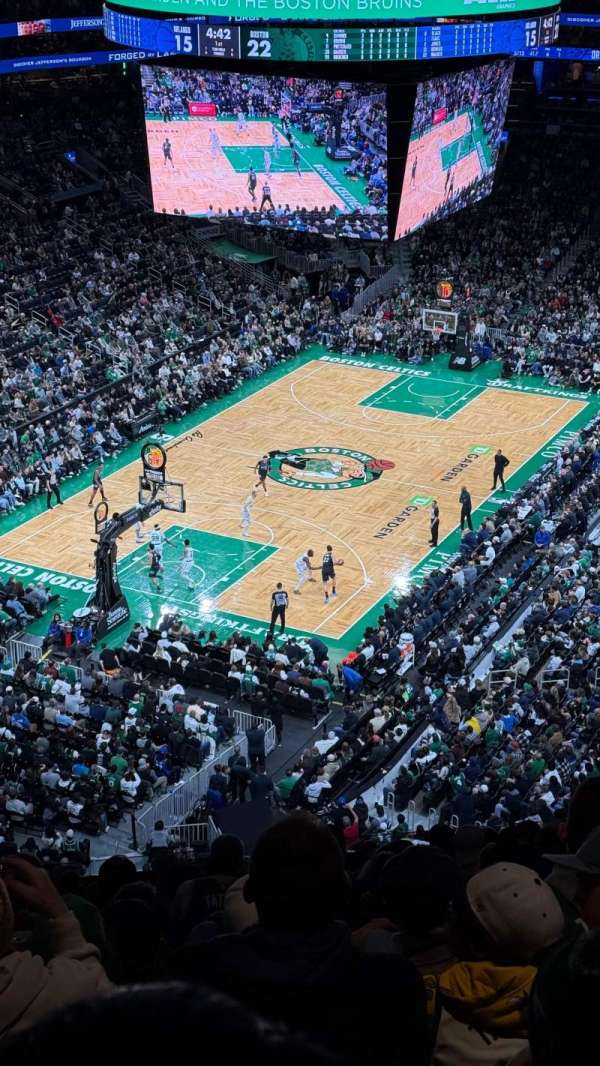 TD Garden, section: 306, row: 14, seat: 17