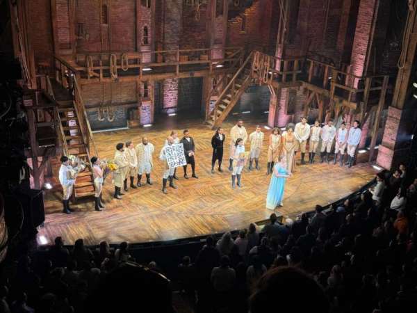 Richard Rodgers Theatre, section: Front Mezzanine L, row: C, seat: 17