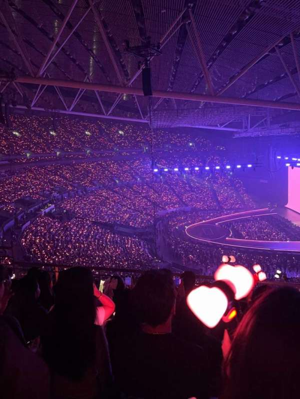 Philippine Arena, section: 404, row: 77, seat: 67