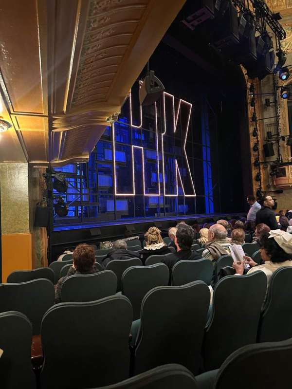 Shubert Theatre, section: Orchestra L, row: H, seat: 21