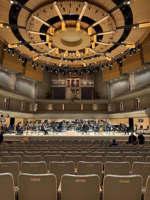 Roy Thomson Hall, section: C1, row: M, seat: 26