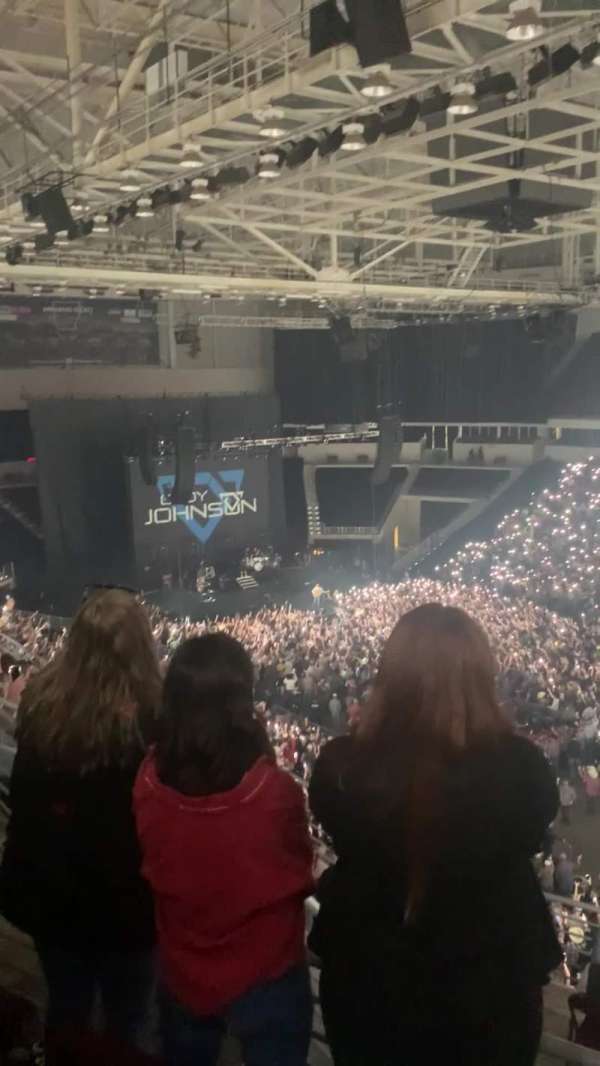Simmons Bank Arena, section: 220, row: 8, seat: 8