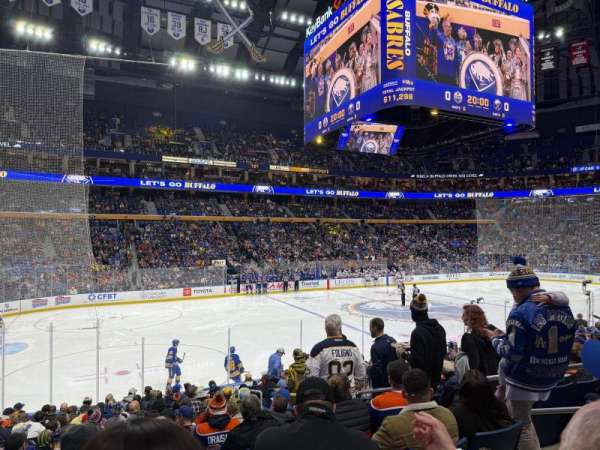 KeyBank Center, section: 119, row: 16, seat: 6