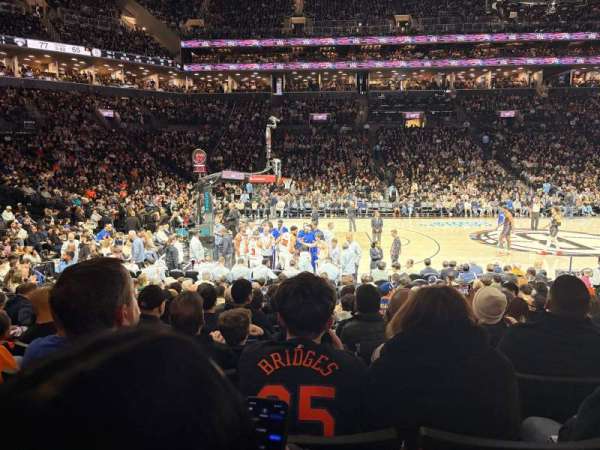 Barclays Center, section: 9, row: 11, seat: 8