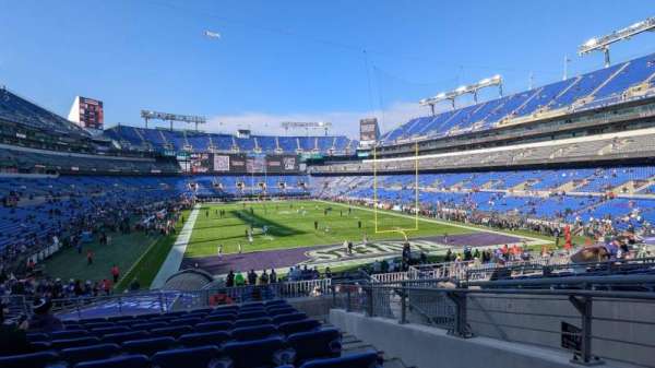 M&T Bank Stadium, section: 115, row: 28, seat: 1