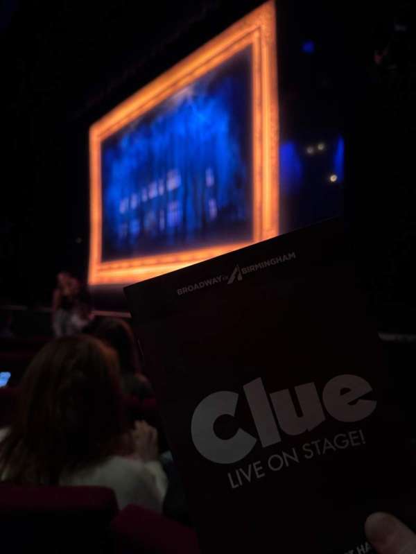 BJCC Theatre, section: Cont, row: Ee, seat: 34