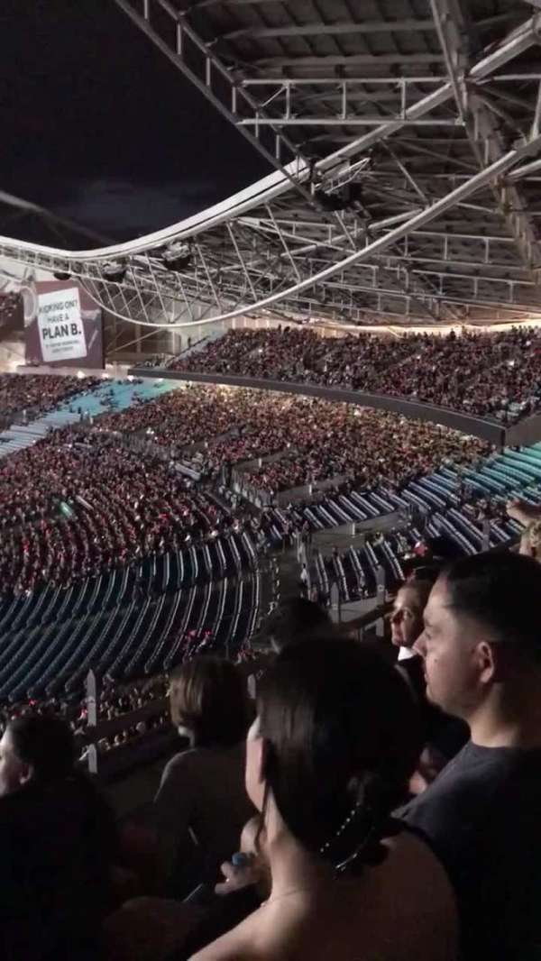 Accor Stadium, section: 412, row: 3, seat: 46