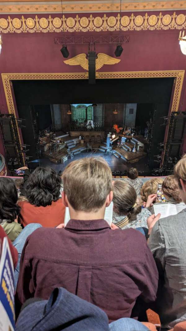 National Theatre, DC, section: Balcony C, row: F, seat: 106