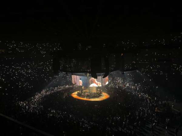 Oakland Arena, section: 230, row: 1, seat: 4