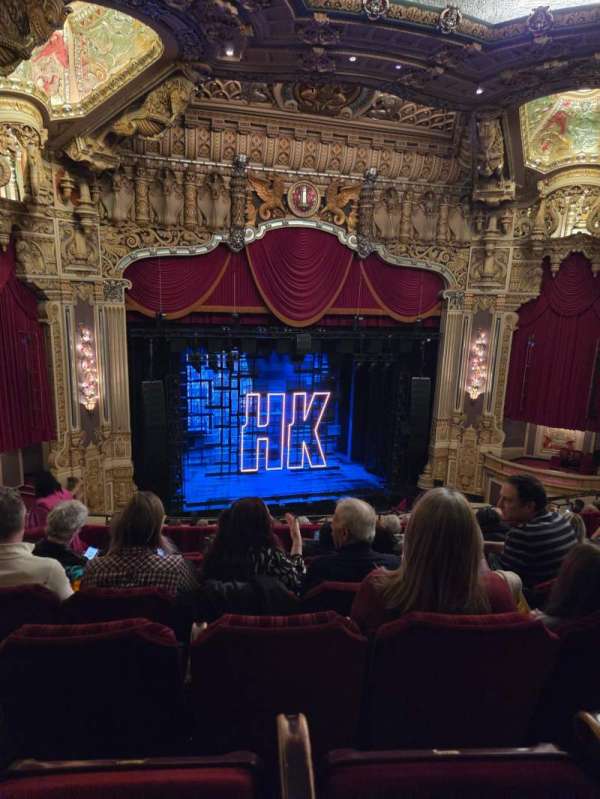James M. Nederlander Theatre, section: Balcony LC, row: L, seat: 337