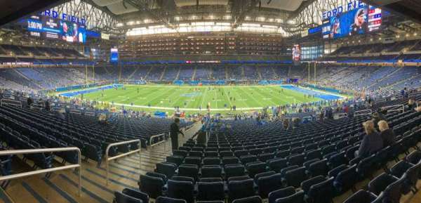Ford Field, section: 128, row: 40, seat: 1