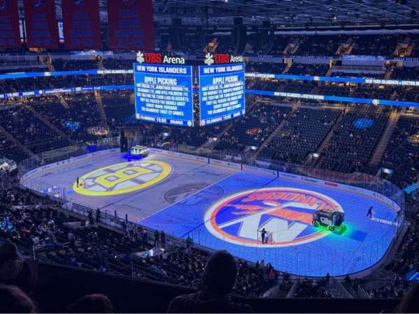 UBS Arena, section: 303, row: 5, seat: 8