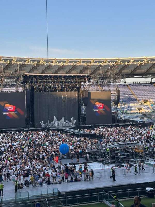 Stadio Olimpico, section: Tribuna Monte Mario Onore SX, row: 26, seat: D1