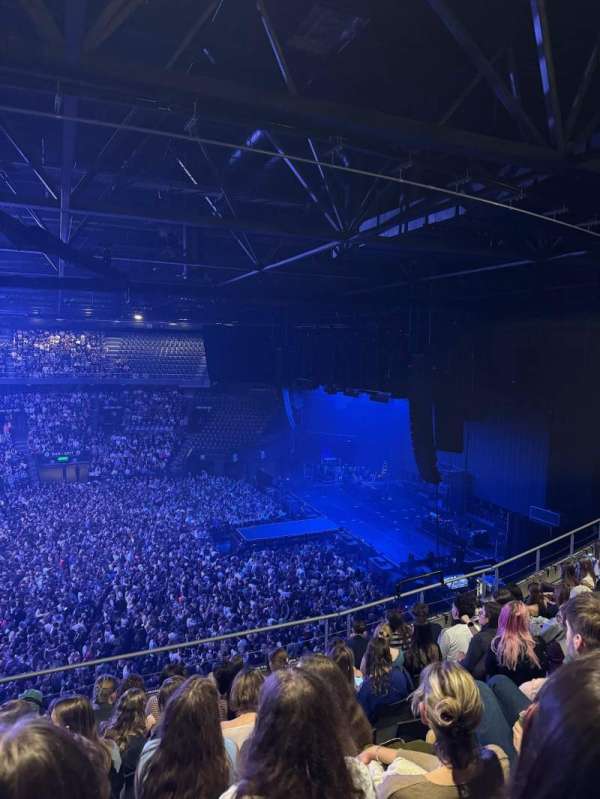 Vorst Nationaal, section: 206, row: 8, seat: 9