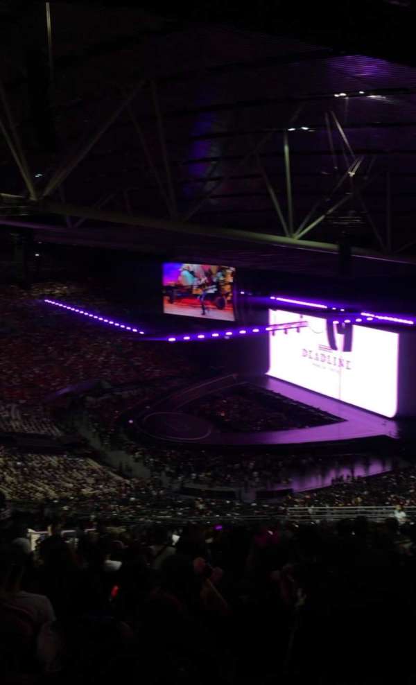 Philippine Arena, section: 407, row: 101, seat: 133