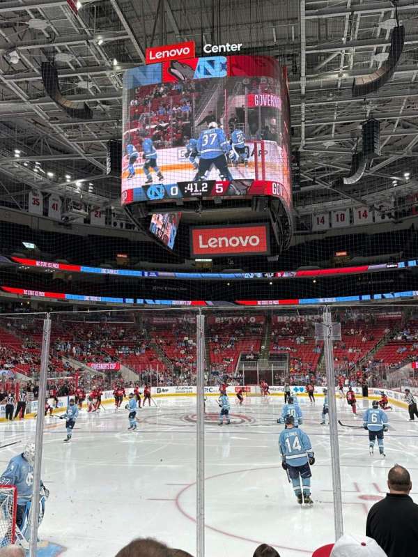 Lenovo Center, section: 126, row: F, seat: 2