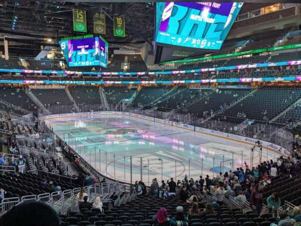 Climate Pledge Arena, section: 22, row: Y, seat: 11