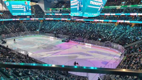 Climate Pledge Arena, section: 111, row: 1, seat: 4