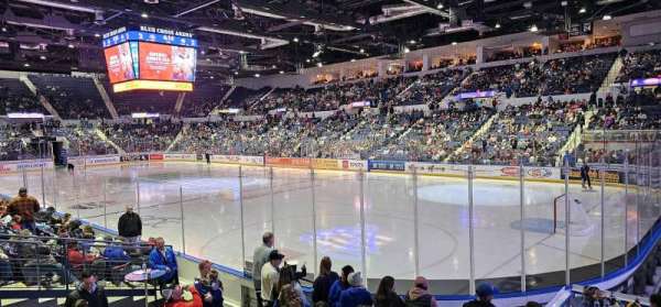 Blue Cross Arena, section: 128, row: L, seat: 16
