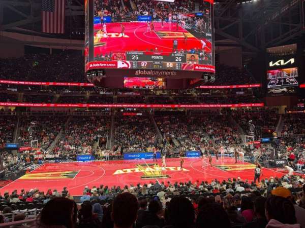 State Farm Arena, section: 108, row: QQ, seat: 17