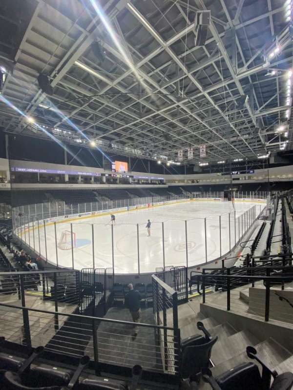 Hero Arena, section: 104, row: 9, seat: 7