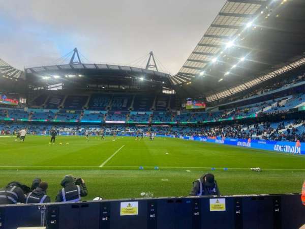 Etihad Stadium, Manchester, section: 014, row: 5, seat: 361