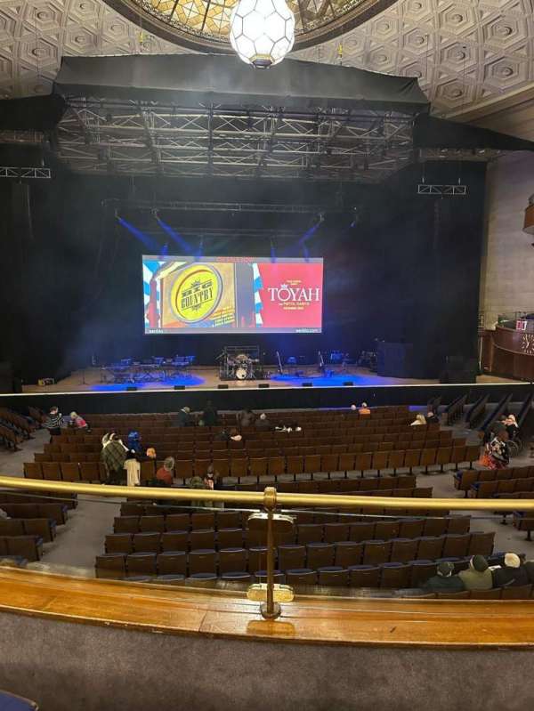 Sheffield City Hall, section: Circle, row: B, seat: 50