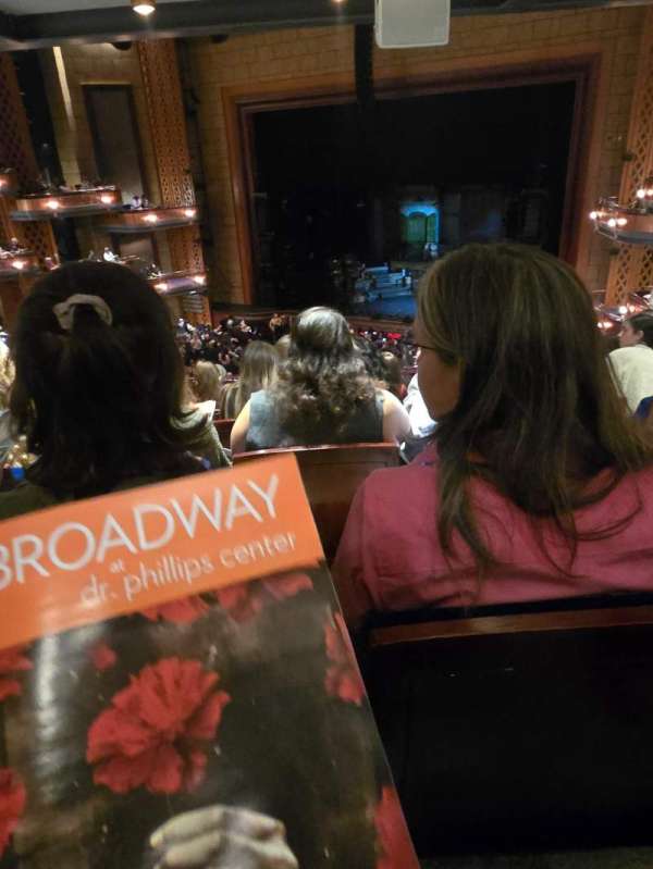 walt disney theatre - dr. phillips center, section: Mezzanine R, row: G, seat: 16