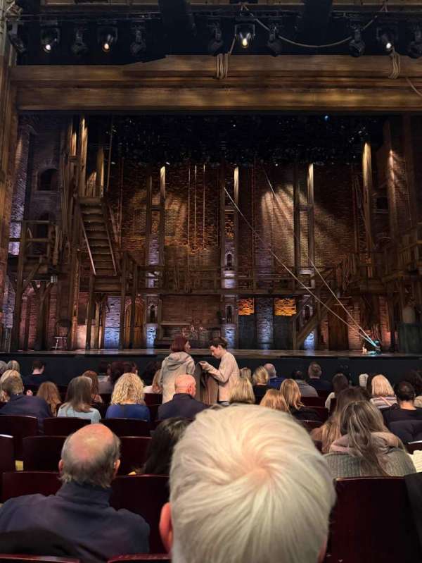 Victoria Palace Theatre, section: Stalls, row: J, seat: 25