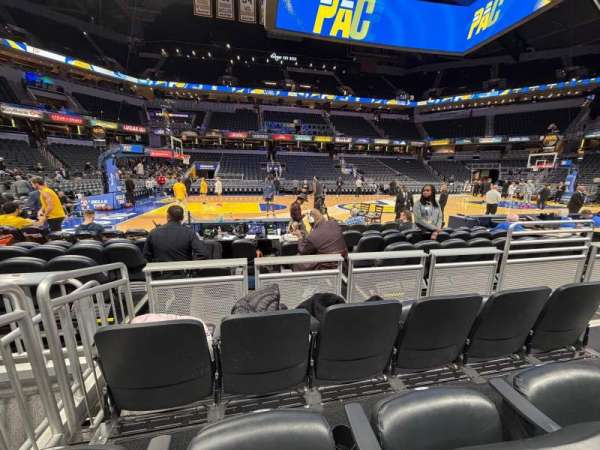 Gainbridge Fieldhouse, section: 6, row: 3, seat: 5