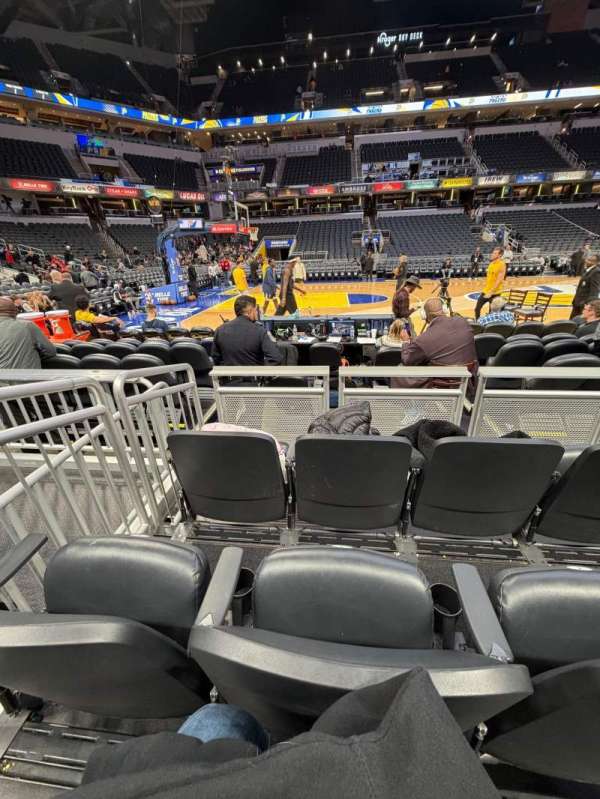 Gainbridge Fieldhouse, section: 6, row: 3, seat: 5