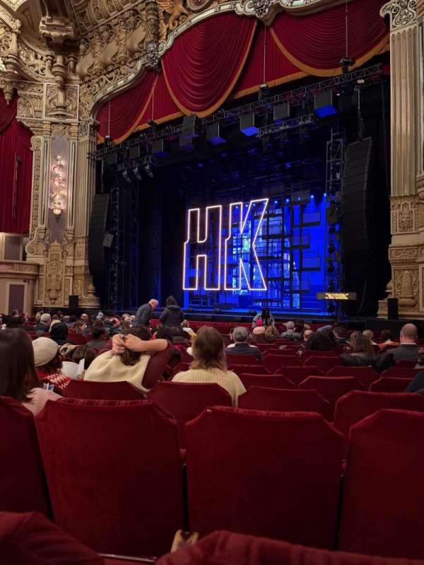 James M. Nederlander Theatre, section: Orchestra R, row: R, seat: 22
